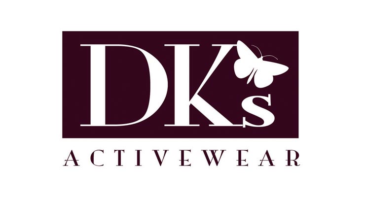 DK's Active Wear logo