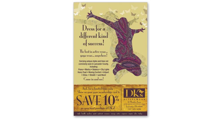 DK's Active Wear poster